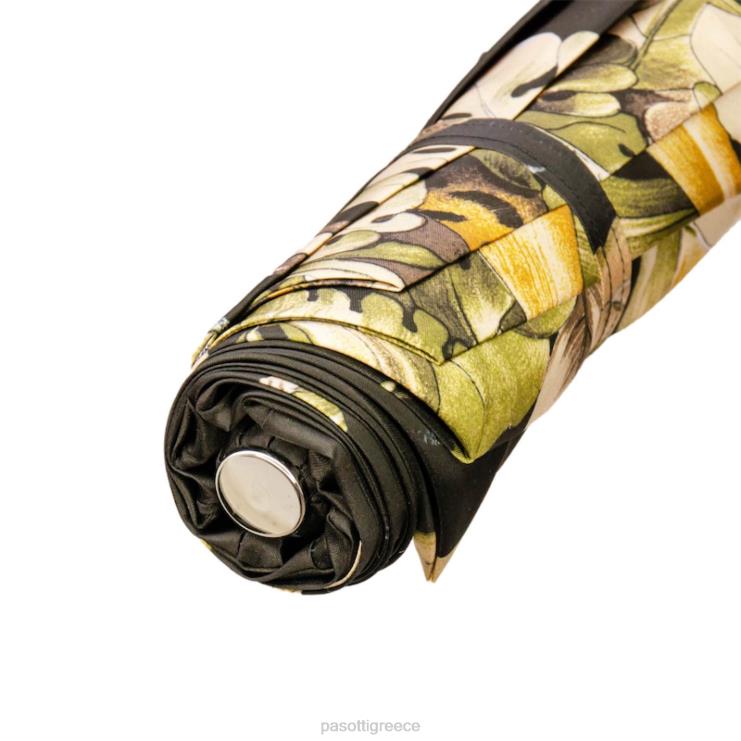 ομπρέλα | PASOTTI 257 991 w68 - λεοπάρ πτυσσόμενη ομπρέλα με κόκκινο πετράδι και κρύσταλλα 2N6B8582 γυναίκες